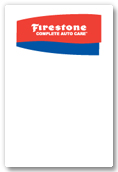 Firestone generic service reminder sticker