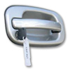 Plastic vehicle key tag